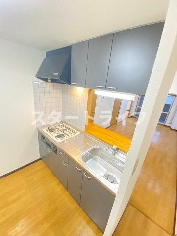 吹田市豊津町の賃貸マンションのキッチン