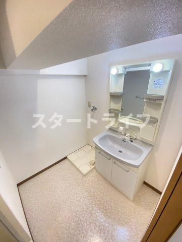 吹田市豊津町の賃貸マンションの洗面所