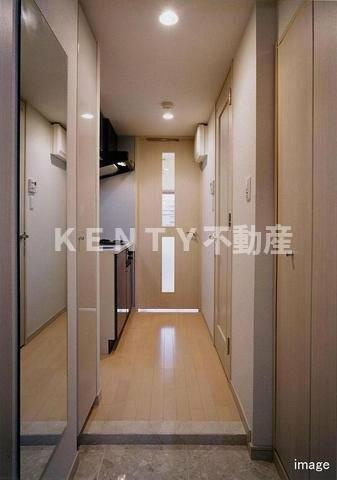 【玄関】 | グランド・ガーラ五反田 | 落ち着いた玄関です