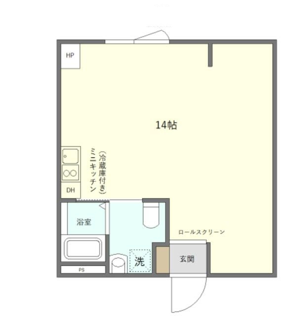 エンシス　ウエノサクラギの間取り|間取りです。