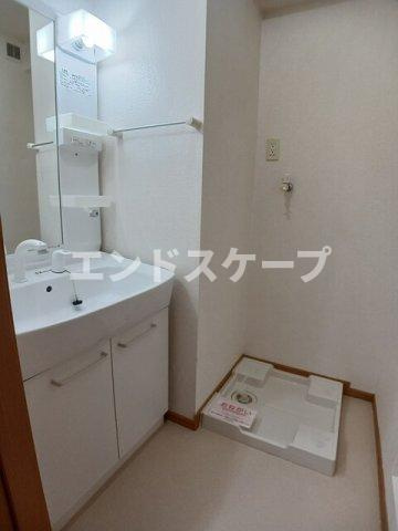 ステラパルテＡの洗面所|高崎、前橋のお部屋探しはエンドスケープまで！お客様の理想お聞かせ下さい♪
