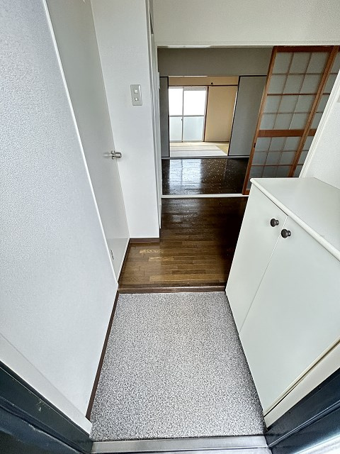 第2細田マンションの玄関|シンプルで使いやすい玄関です