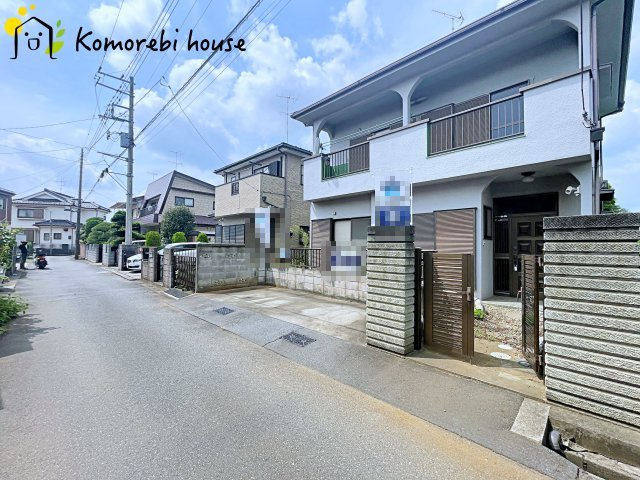 蓮田市黒浜　1期　中古戸建の前面道路含む現地写真|前面道路含む現地写真です