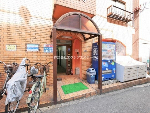シティアーク天王寺のエントランス