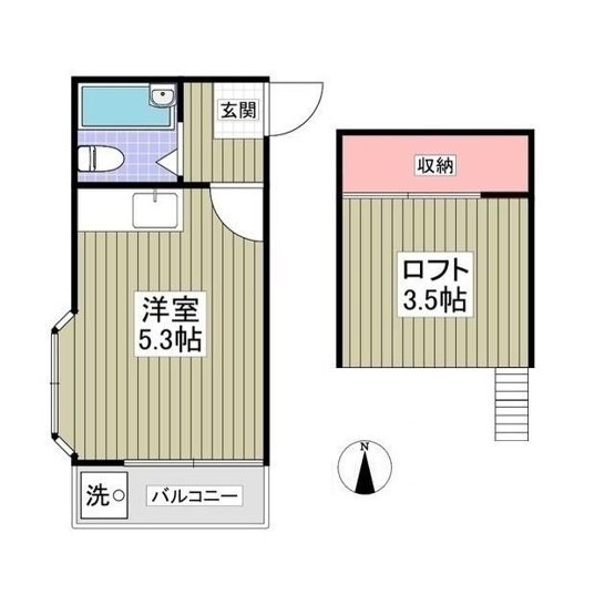 【間取り】 | ベルＢ