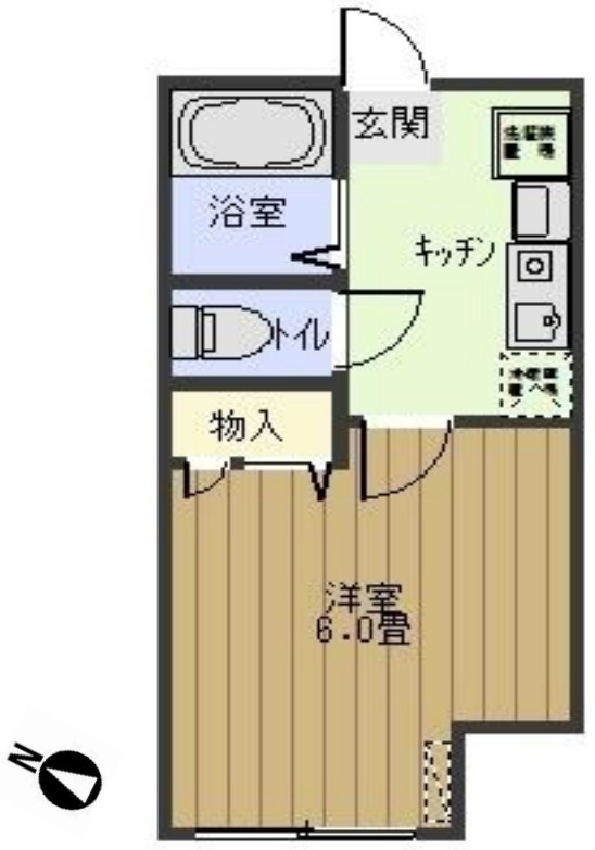 コーラルコートひばりが丘壱番館の間取り