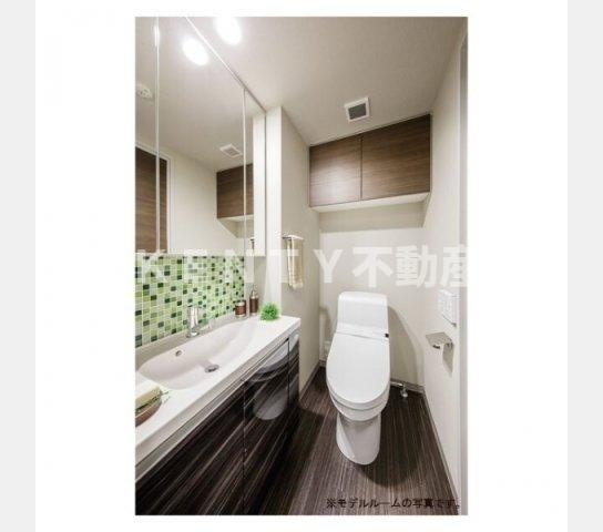 【洗面所】 | コンフォリア馬込 | 忙しい朝には欠かせない洗面所です