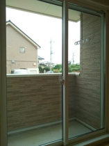 広々としたバルコニーです