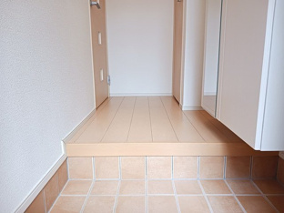 きれいな玄関です