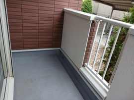 バルコニー付きです