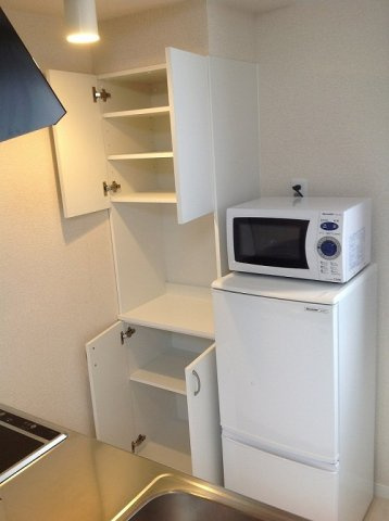 コンパクトなキッチンで掃除もラクラク