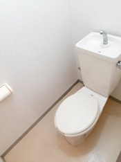 落ち着いたトイレです