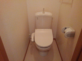 トイレもきれいです