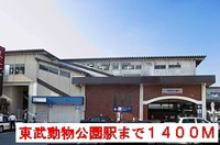 東武動物公園駅まで1400m