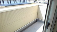 お洗濯にも便利なバルコニー付き