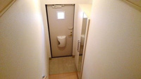 ゆったりとした玄関です