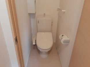トイレもきれいです