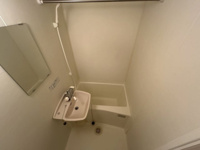 コンパクトで使いやすいお風呂です