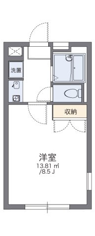 代表的な間取のため実際の間取とは異なる場合があります