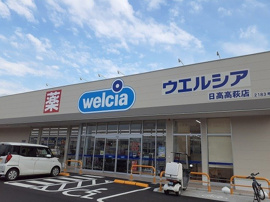 ウエルシア日高高萩店まで700m
