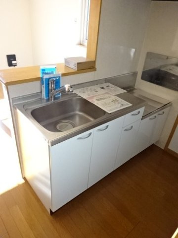 コンパクトなキッチンで掃除もラクラク