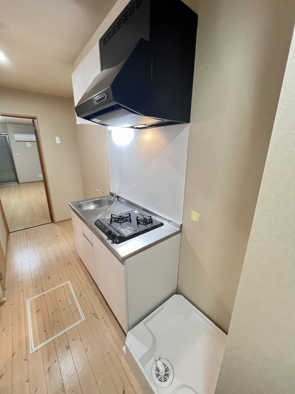 明るい色調の室内です