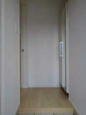 ゆったりとした玄関です