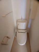 トイレもきれいです