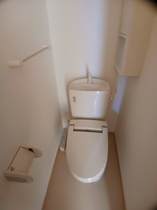 トイレもきれいです