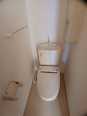 トイレもきれいです