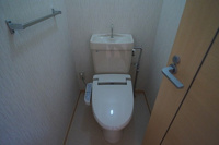 ゆったりとした空間のトイレです