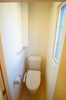 シンプルで使いやすいトイレです