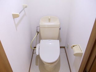 落ち着いたトイレです