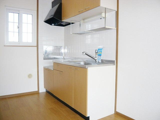 コンパクトなキッチンで掃除もラクラク