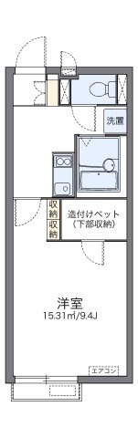 代表的な間取のため実際の間取とは異なる場合があります