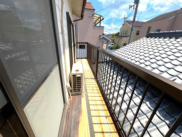 加太2丁目一戸建のバルコニー