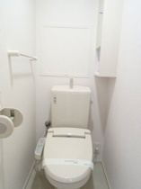 シンプルで使いやすいトイレです