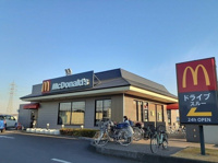 マクドナルド 所沢狭山街道入曽まで1100m