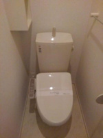 シンプルで使いやすいトイレです