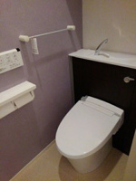 トイレもきれいです
