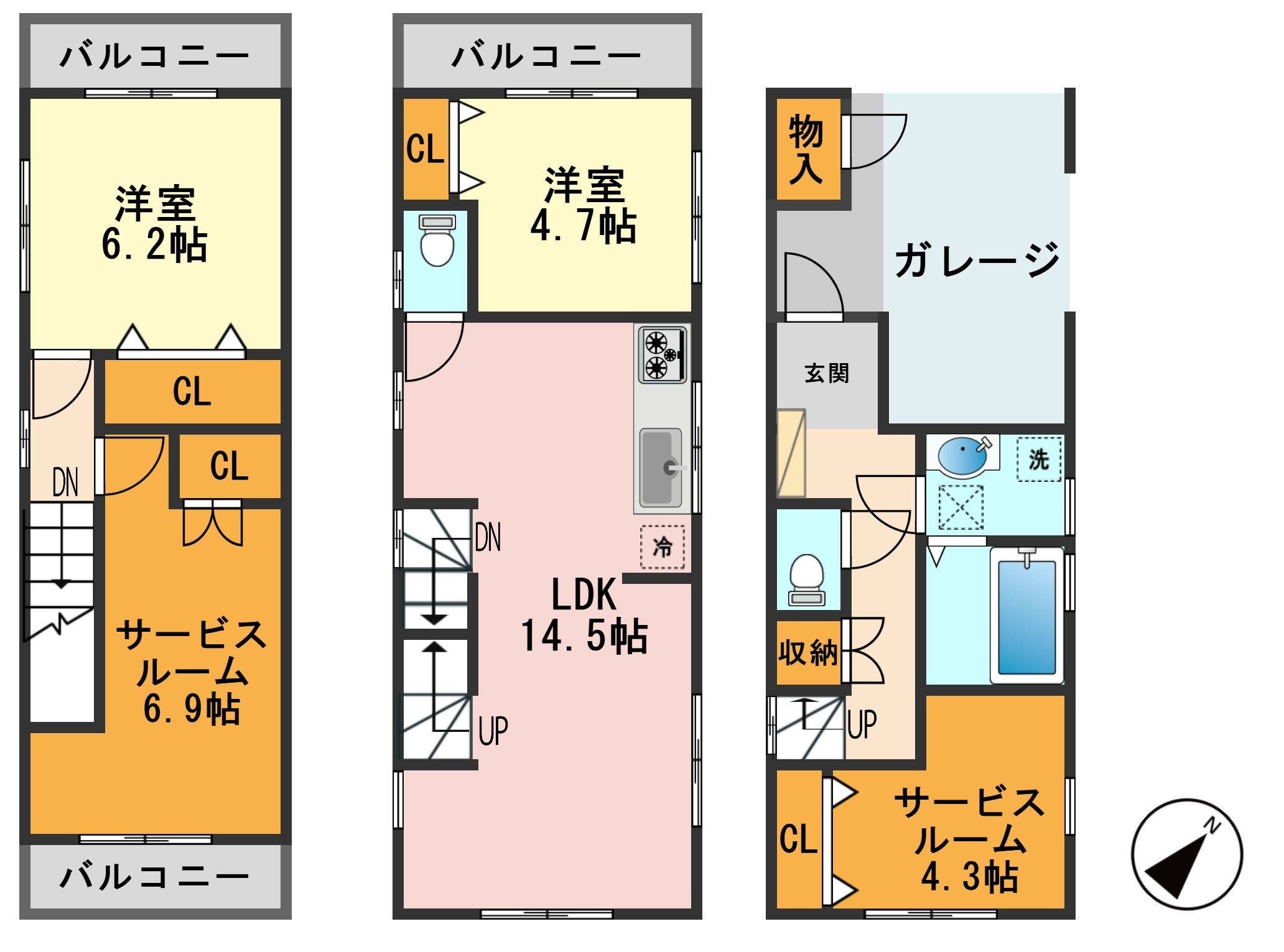 Kolet青戸八丁目#04の間取り