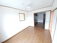 個人の部屋や寝室として使える洋室です