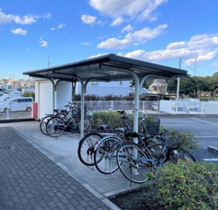 屋根付き駐輪場