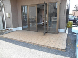 建物の内部です