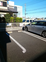 駐車場があるので、車を買う予定の方も安心です