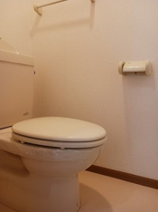 落ち着いたトイレです