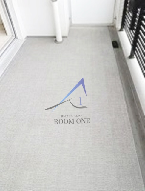 Ｗｏｒｌｄ　Ｒｅｓｉｄｅｎｃｅ　大手町のバルコニー|バルコニーです。