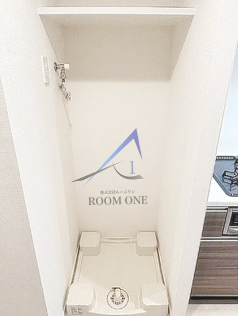 Ｗｏｒｌｄ　Ｒｅｓｉｄｅｎｃｅ　大手町の設備|洗濯機置き場です。