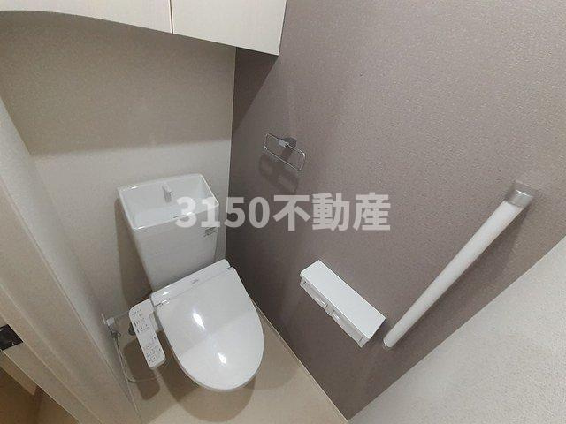ネオ岐南Ｂのトイレ|コンパクトで使いやすいトイレです