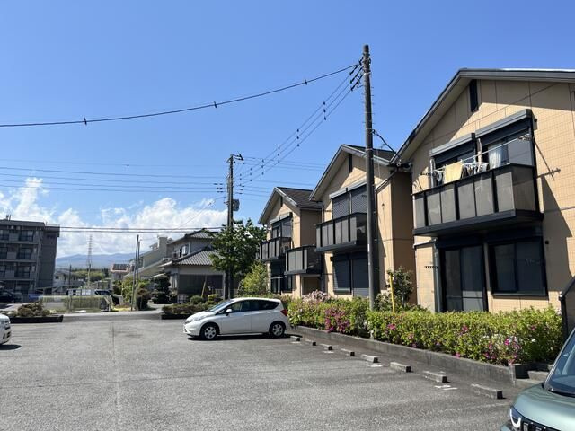クレール大坂の駐車場